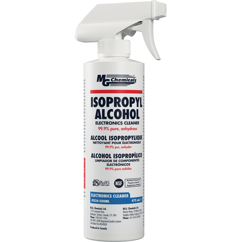 ISOPROPYL ALCOHOL 17OZ TRIGGER PUMP , 824-500ML