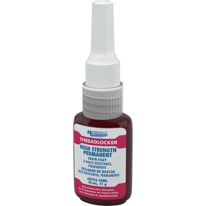 Threadlocker, High Strength, Permanent, 8703-10ML