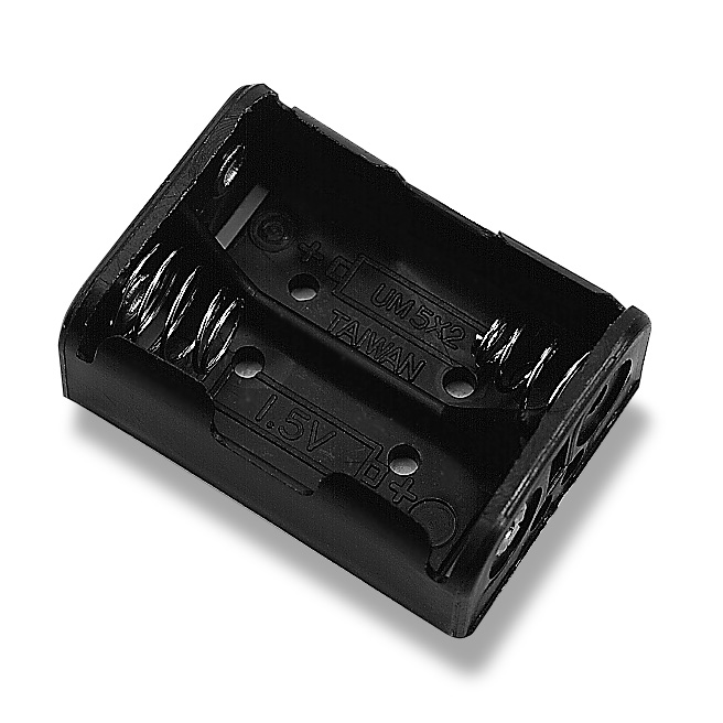 Battery Holder 2 X N Cells With Solder Lug Conn., BH521