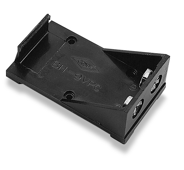 Battery Holder 1 X 9Volt Battery With Solder Lug Conn., BH910