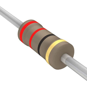 22 OHM 1/4 watt 5% Carbon Film Resistor