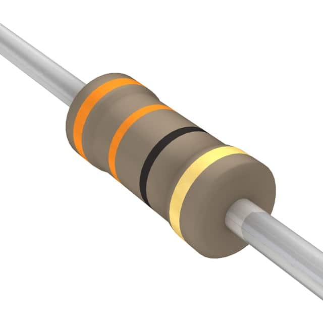 33 OHM 1/2 watt 5% Carbon Film Resistor