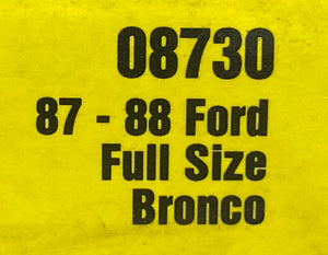 FORD BRONCO TRAILER TAP KIT 1987-88