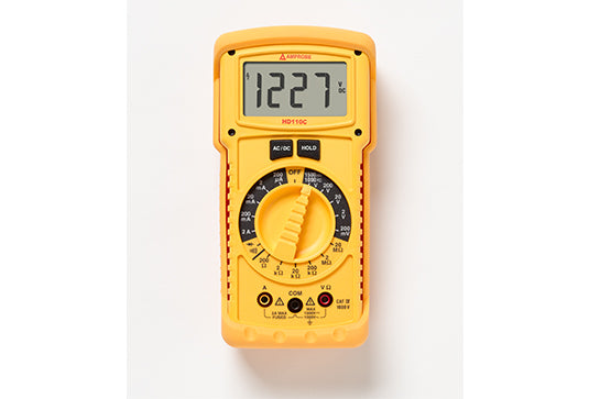 HEAVY DUTY MULTIMETER, HD110C