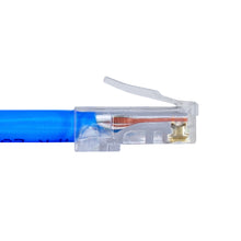 Load image into Gallery viewer, Standard Cat5e UTP RJ45 Modular Plugs, Blue Tint - 100pcs/Jar
