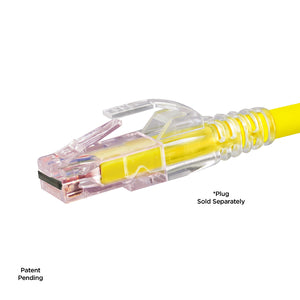 Strain Reliefs for S45 Pass Through Cat6/6a UTP, Cat5e STP Plugs - 100pc Bag