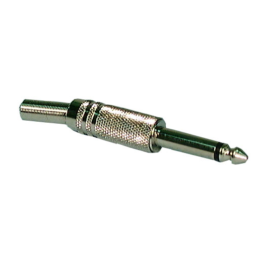 1/4” MALE PLUG MONO ALL METAL, S624