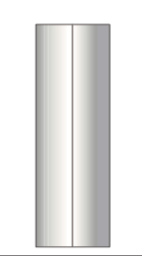 Uninsulated, 6 AWG, Butt Splice, , 10 Pcs Per Package