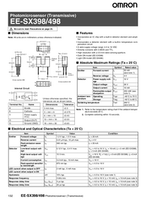 EE-SX498 - SLOTTED OPTICAL SWITCH