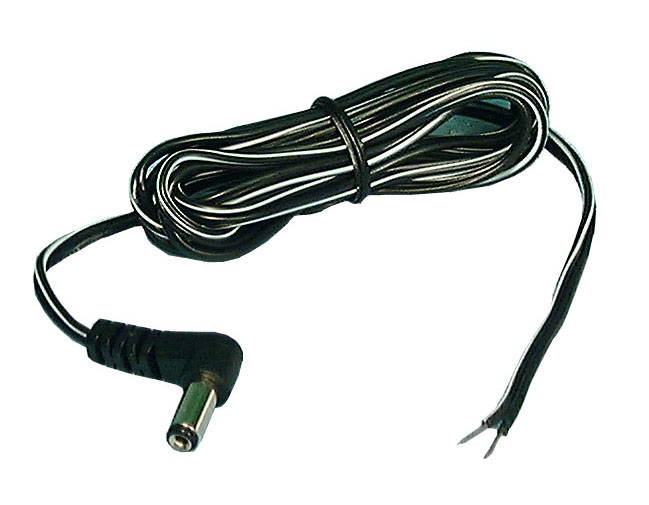 1.3mm X 3.5mm DC Power Cord R/A  6ft 24AWG, TC204