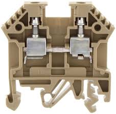 Terminal Block, RK2.5-4/BEIGE 600V / 40 AMP - 1001.2