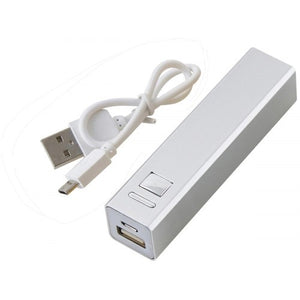 2600 maH  Power Bank-Silver, CEL-PB2600S