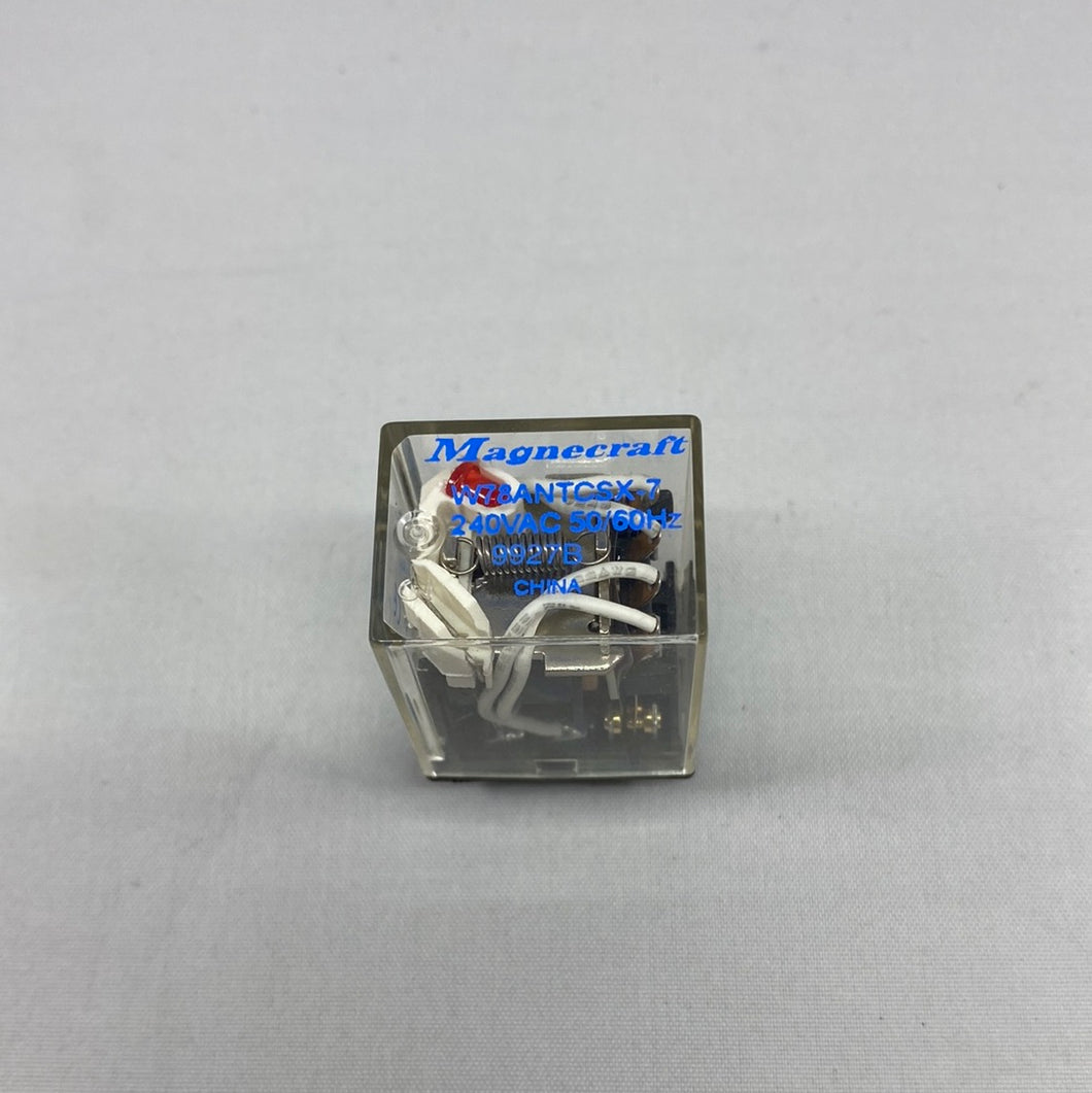 W78ANTCSX7 - 240VAC 4PDT Relay, Magnecraft