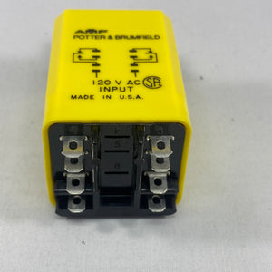 CUB-51-70010  -  POTTER & BRUMFIELD Time Delay Relay -120Vac