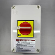 Load image into Gallery viewer, VC1GU - Emergency Stop/Main switch in IP55 enclosure 25A - TELEMECANIQUE
