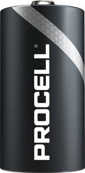 D  DURACELL PROCELL ALKALINE BATTERY, PC1300