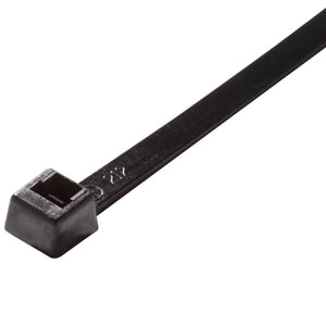 6.18” BLACK UV CABLE TIE, 100 PK