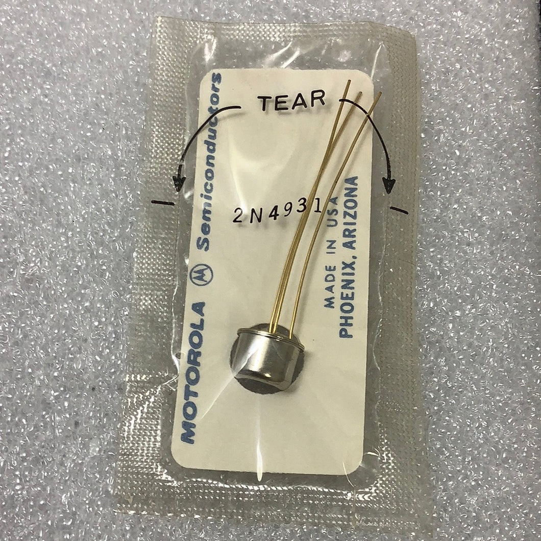 2N4931 - Silicon PNP Transistor  MFG -MOTOROLA