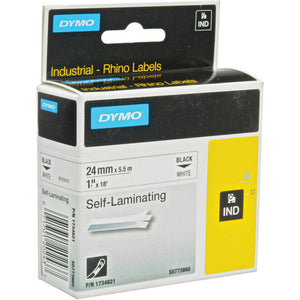 DYMO 1 Inch White Self-Laminating Label Refill -1734821