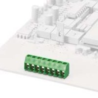 9 POS. TERM BLOCK P.C. MOUNT- 10254.4