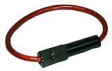 AGC(3AG) Bakelite Fuse Holder w/ 8 Awg Wire