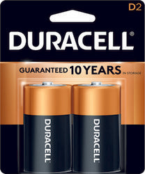 Duracell Alkaline D  2 PK , MN1300B2