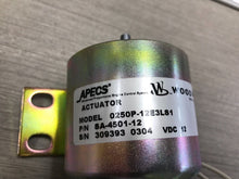 Load image into Gallery viewer, ACTUATOR, 12VDC, PUSH TYPE MODEL 0250P-12E3LS1 P/N SA-4501-12
