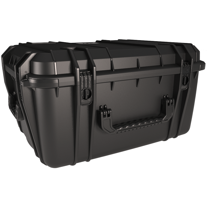 SE1220F Protective equipment Case-W/ Foam  BLACK